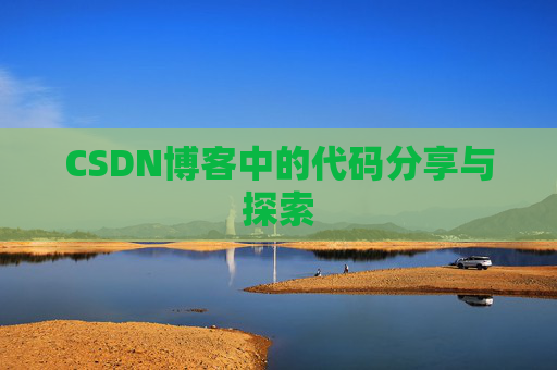 CSDN博客中的代码分享与探索